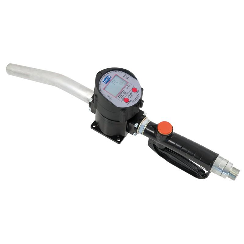 Elektroninis tepalo srauto matuoklis „2TT - GREASE NEPTUNE 3/4“ su valdymo pistoletu, dideliems kiekiams (Power Bull siurbliams), Flexbimec (4294, FLEXBIMEC)