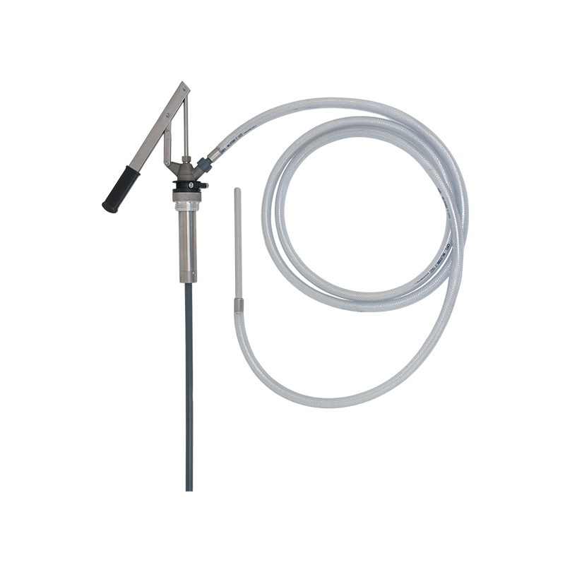Stainless steel manual pump for urea fluid, with flexible hose length 4 m, rigid filling pipe, FLEXBIMEC (5496)