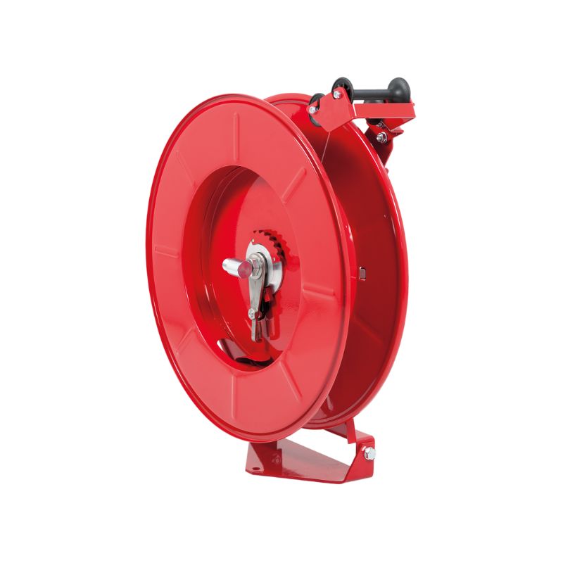 Spyruoklinė dažyto plieno žarnos ritė, vienos pusės - "ThinReel" serija - maks. ilgis 25 m - ø 1/2" - be žarnos, FLEXBIMEC (9060)
