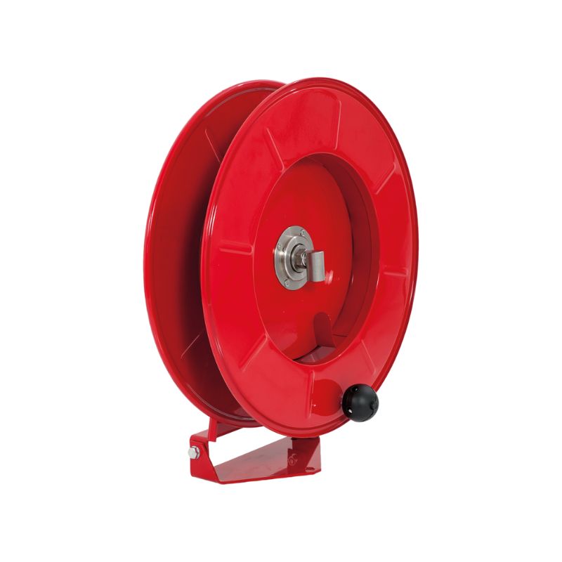 THIN REEL - Manual hose reel in painted steel with swivelling bracket - L. max 25 m - Ø 1/2" - w/o hose, FLEXBIMEC (9060M)