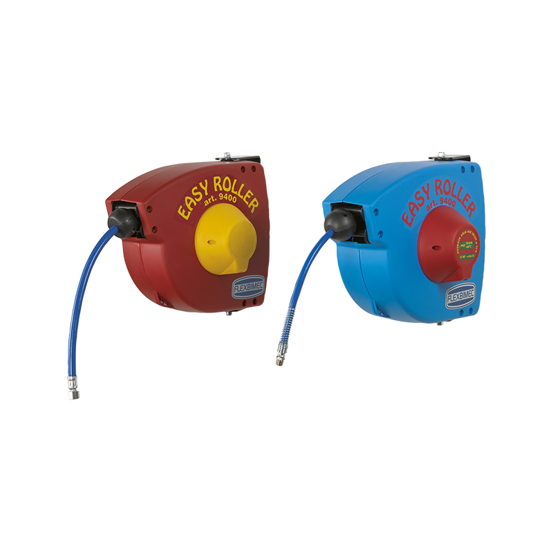 EASY ROLLER hose reel with 15 m hose Ø8×12 mm (polyurethane), Flexbimec (9400+3615, FLEXBIMEC)
