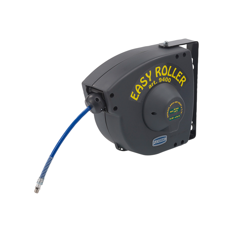 EASY ROLLER hose reel with 20 m hose Ø8×12 mm (polyurethane), Flexbimec (9401+3620, FLEXBIMEC)