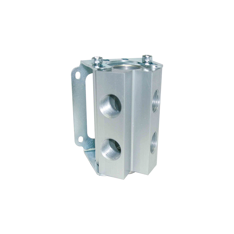 4-way air manifold with wall bracket 1/2"(F)×1/2"(F) (9887/20, FLEXBIMEC)