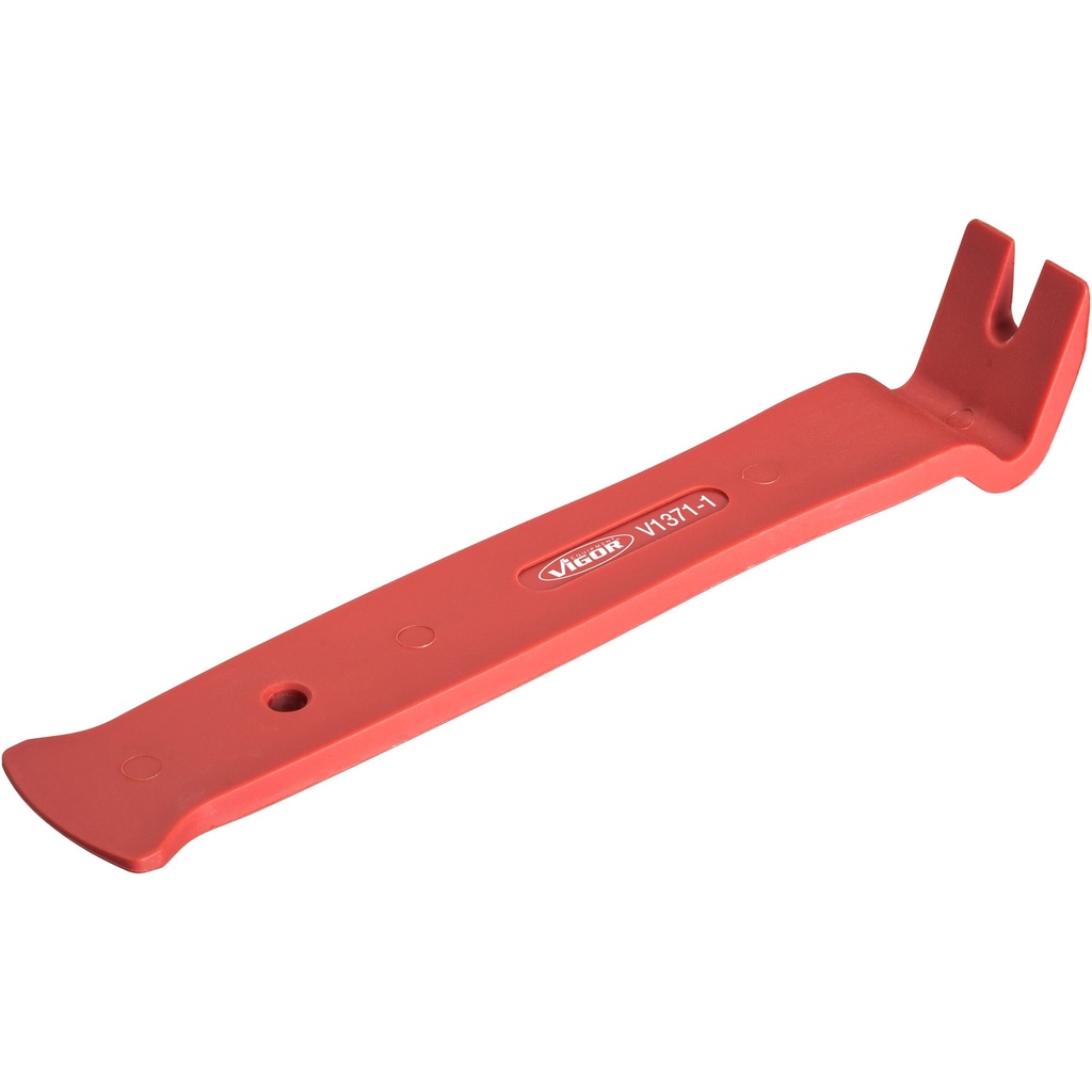Release lever and clip release, wide, angled on one side (V1371-1, VIGOR)