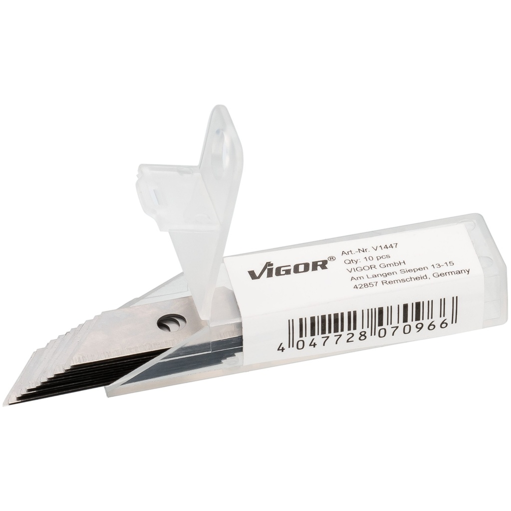 Trapezoid spare blades (V1447, VIGOR)