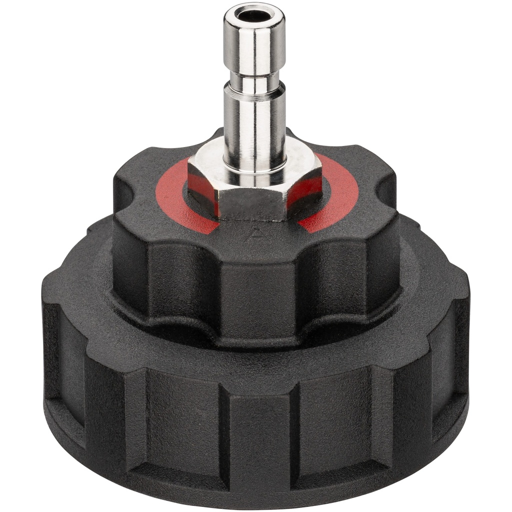 Cooling system diagnostics adapter, M48×3,0 (V1963N-A, VIGOR)