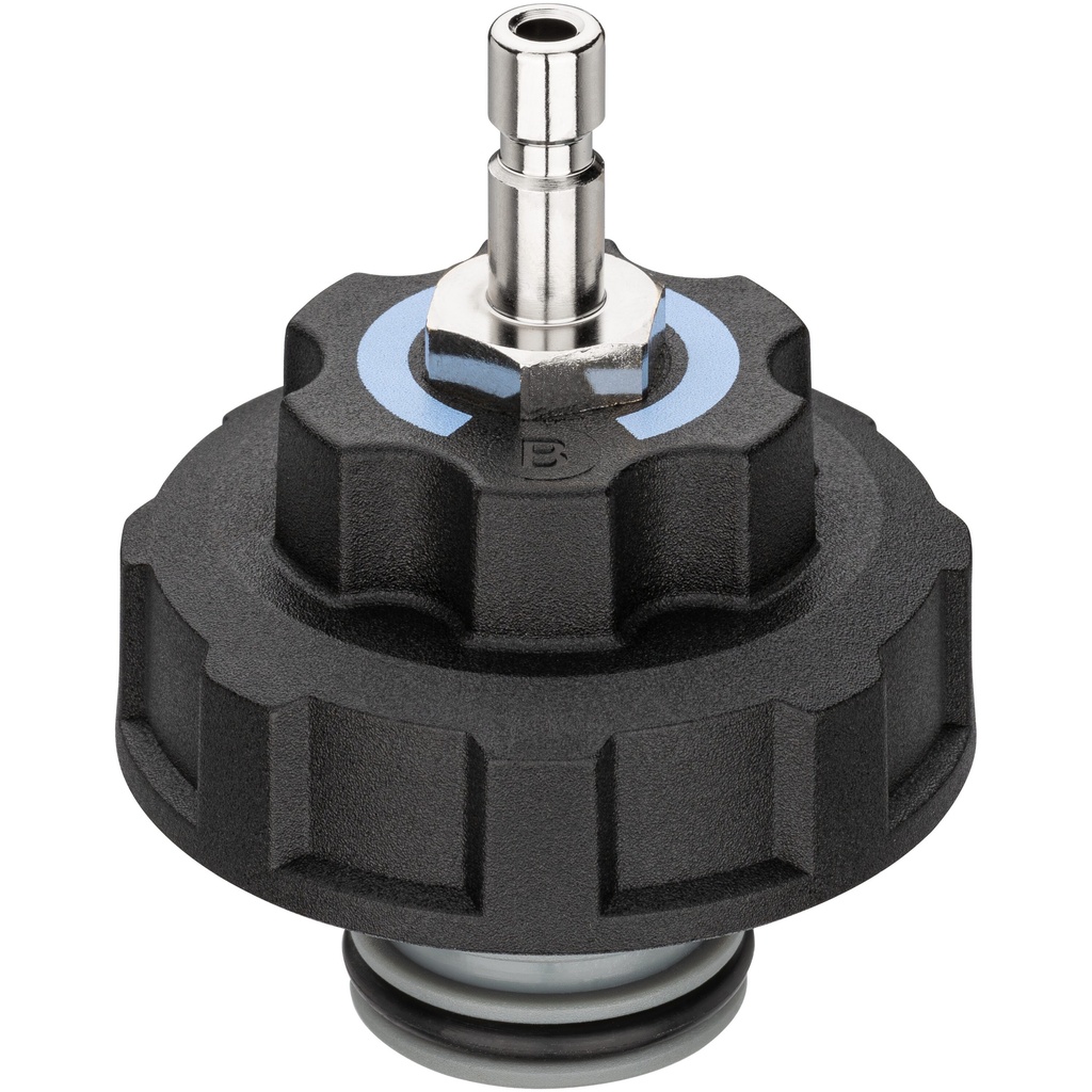 Cooling system diagnostics adapter, M52×3,0 (V1963N-B, VIGOR)
