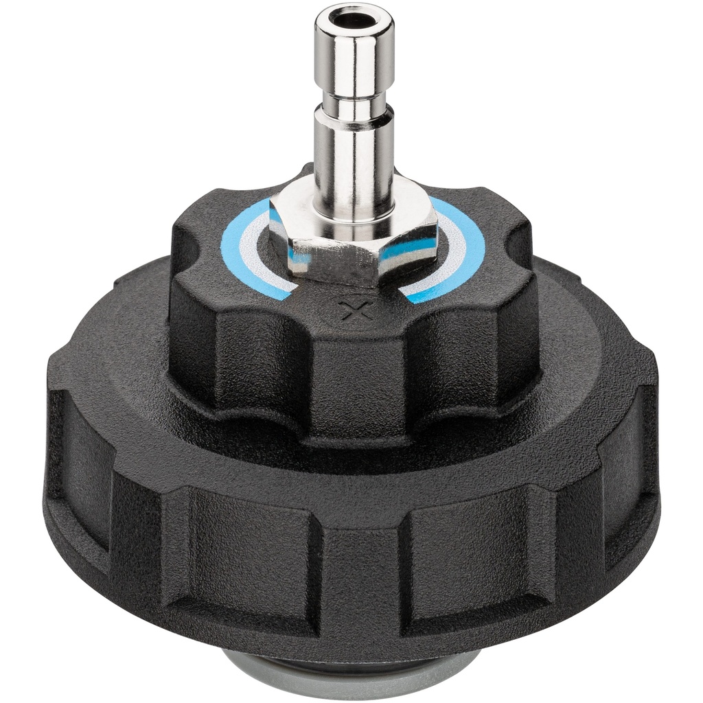 Cooling system diagnostics adapter, M55×2,5 (V1963N-X, VIGOR)