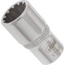 Socket with multi-purpose profile ∙ size 9 mm (V1982, VIGOR)