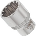 Socket with multi-purpose profile ∙ size 14 mm (V1987, VIGOR)