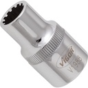 Socket with multi-purpose profile ∙ size 10 mm (V1988, VIGOR)