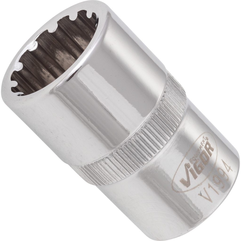 Socket with multi-purpose profile ∙ size 16 mm (V1994, VIGOR)