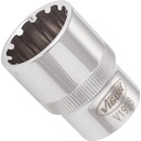 Socket with multi-purpose profile ∙ size 20 mm (V1998, VIGOR)