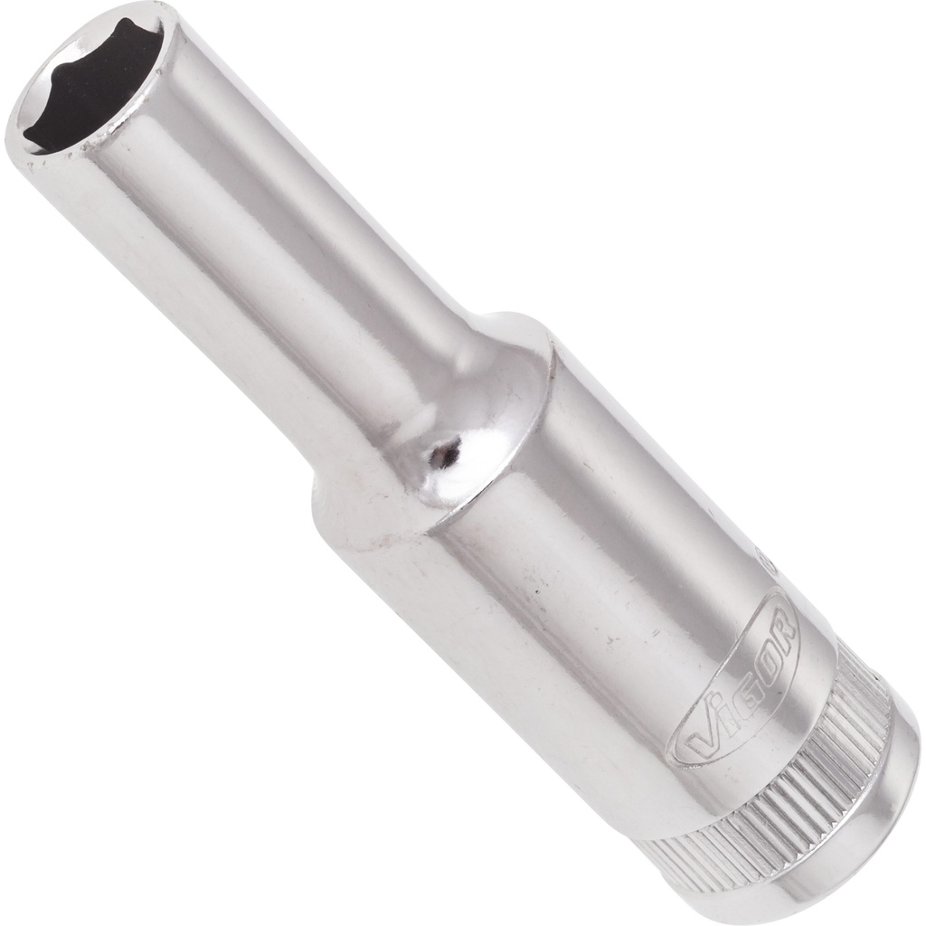 Long 6-point socket 3/8" 8 mm (V2016N, VIGOR)