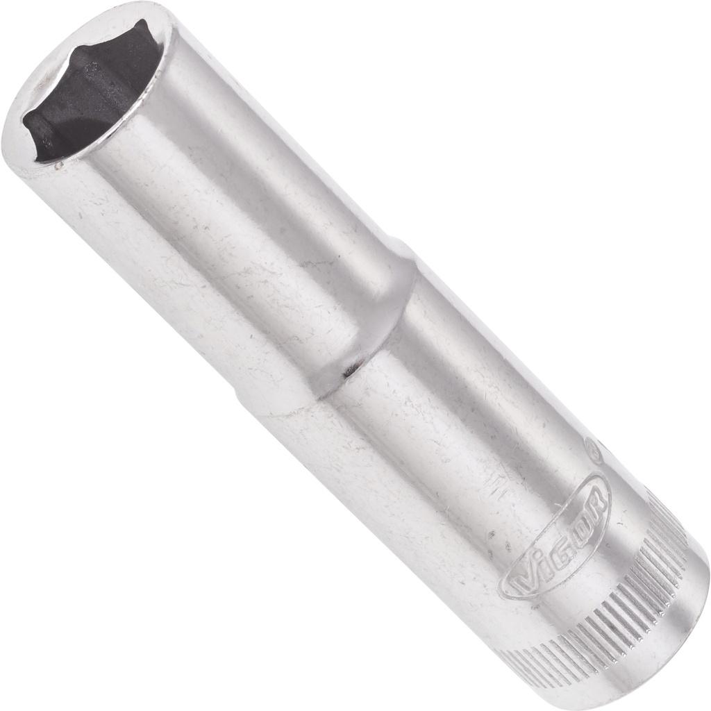 Long 6-point socket 3/8" 11 mm (V2019N, VIGOR)