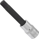 XZN spline bit socket for internal serration screws M12, 1/2 in. drive, 100 mm (V2060, VIGOR)