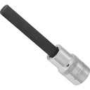 Hex screwdriver socket 10 mm, 1/2 in. drive, 100 mm (V2076, VIGOR)