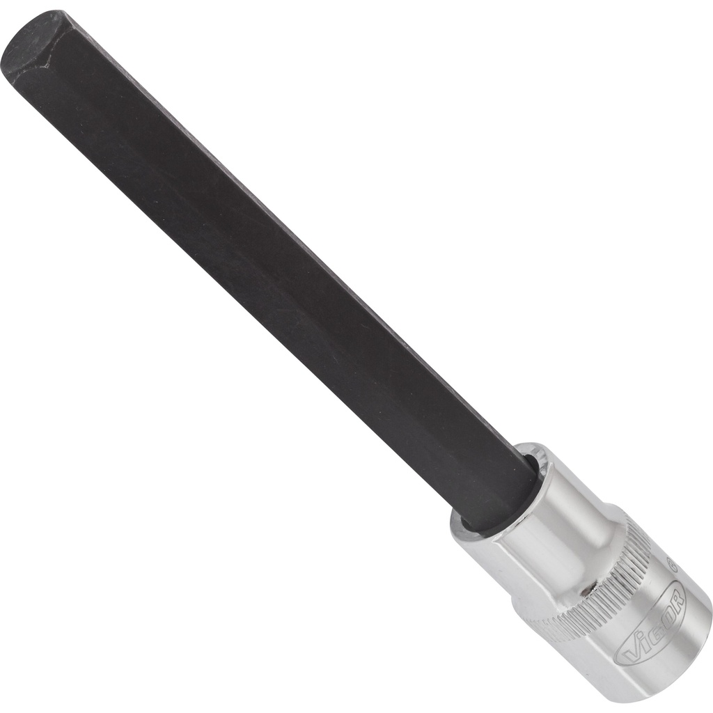 Atsuktuvo galvutė vidiniam šešiabriauniui 12 mm, 1/2 col., 140 mm (V2085, VIGOR)