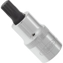 Screwdriver socket for screws with internal serration (XZN), 1/2 inch, M9, 55 mm (V2097, VIGOR)