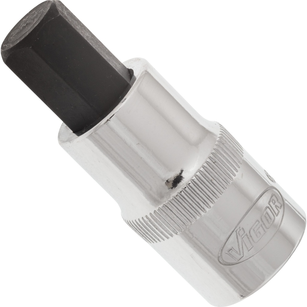 Atsuktuvo galvutė vidiniam šešiabriauniui 12 mm, 1/2 col., 55 mm (V2106, VIGOR)