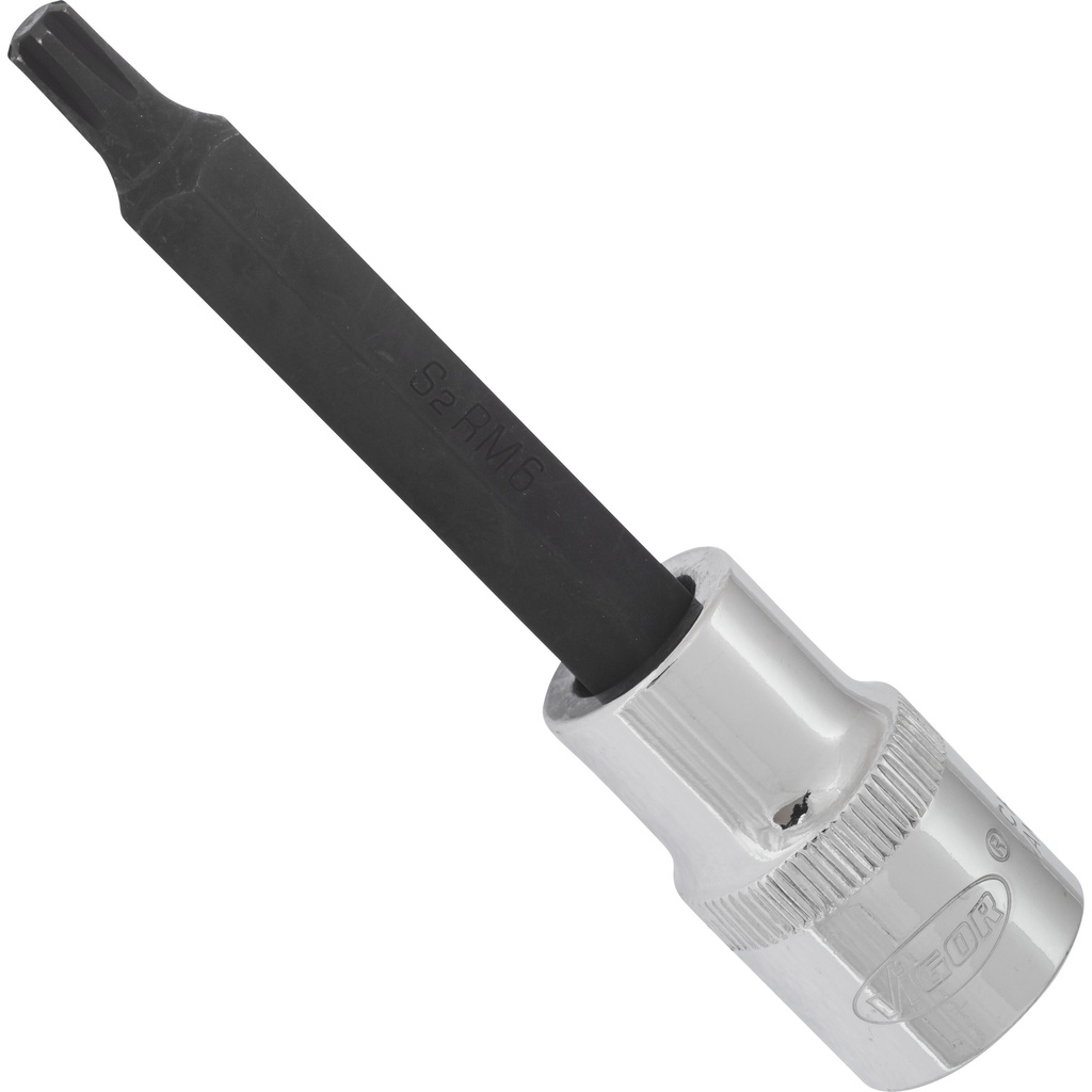RIBE screwdriver socket M6, 1/2 in., 100 mm (V2212, VIGOR)