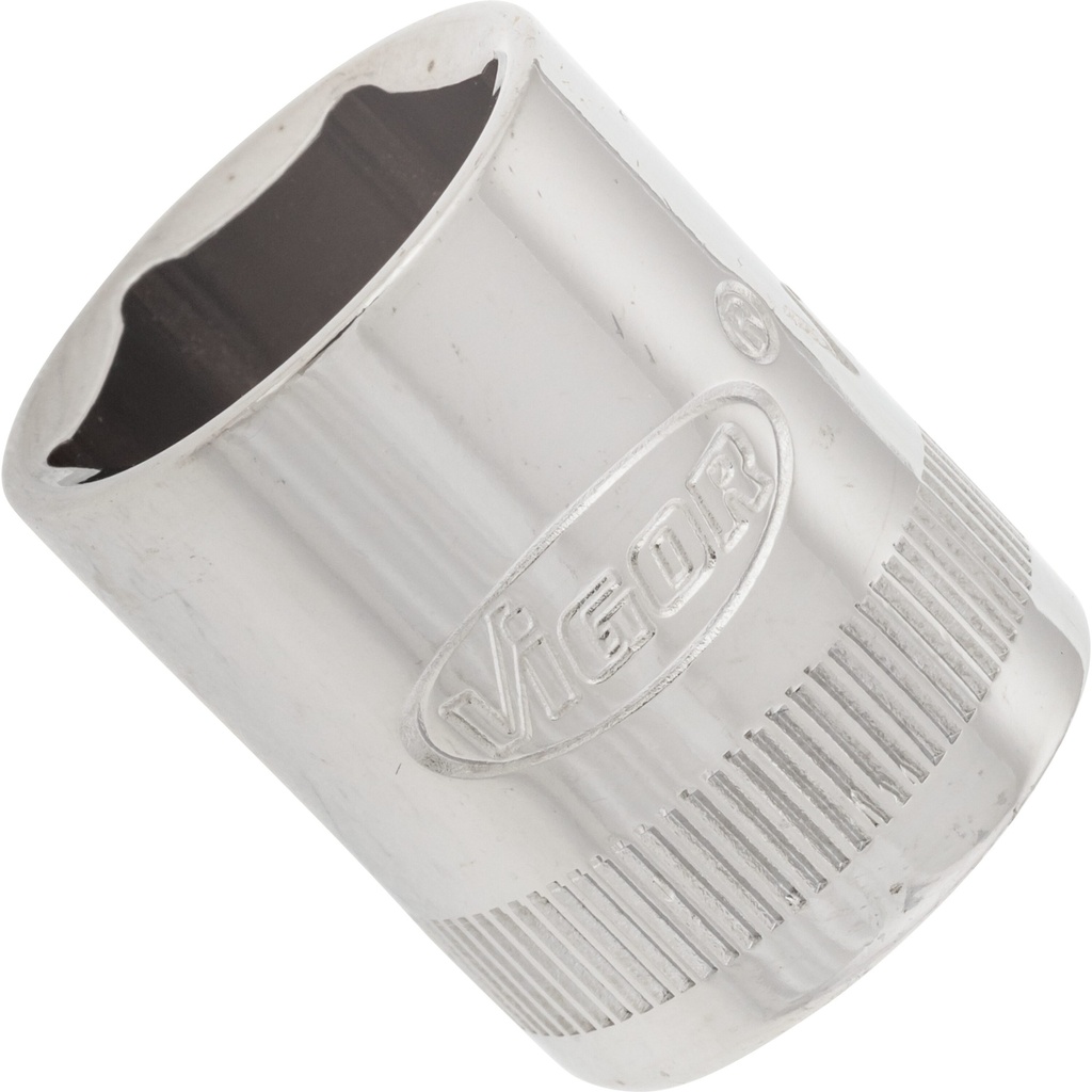 6-point socket 3/8" 15 mm (V2269N, VIGOR)