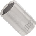 6-point socket 1/4" 12 mm (V2272N, VIGOR)