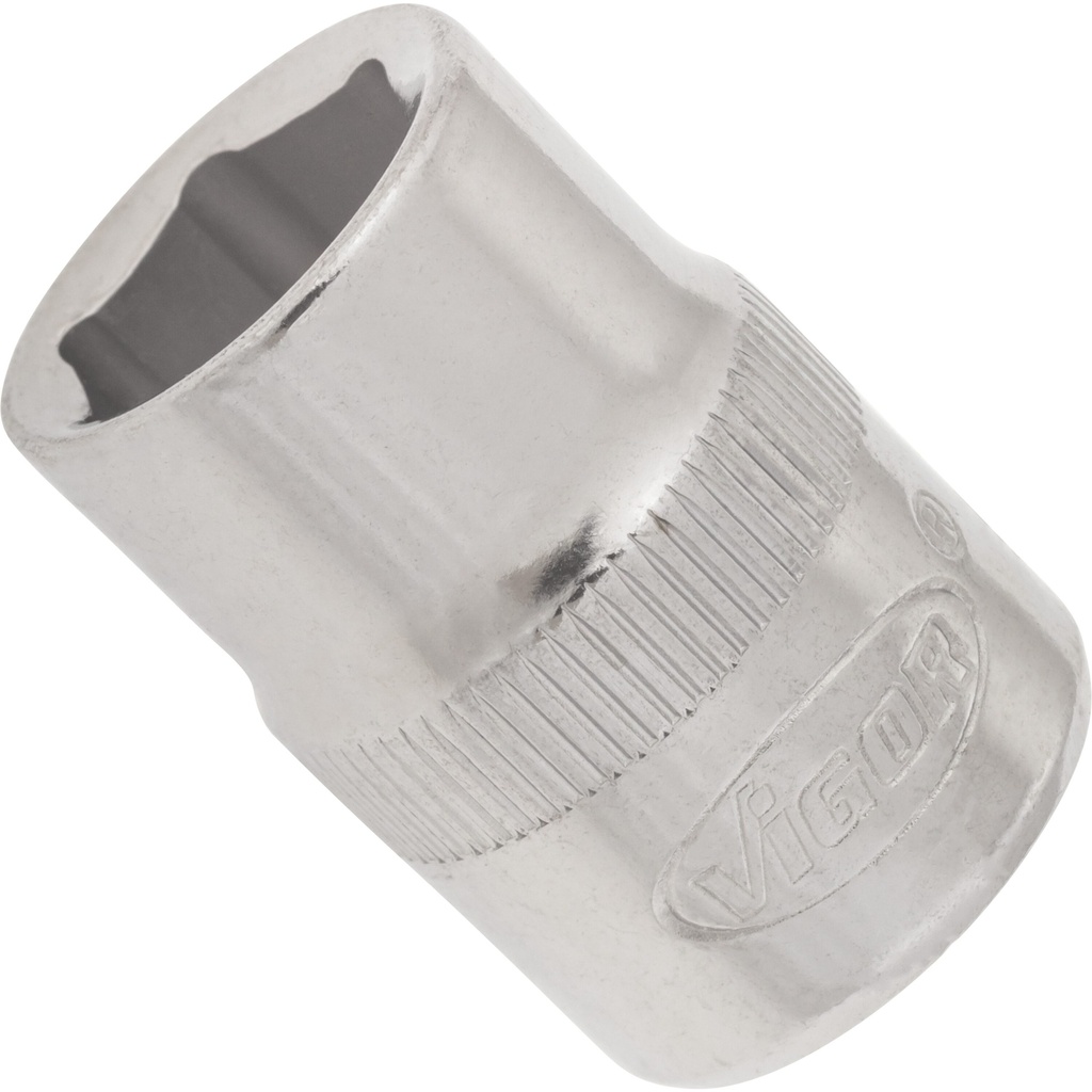 6-point socket 1/4" 11 mm (V2273N, VIGOR)