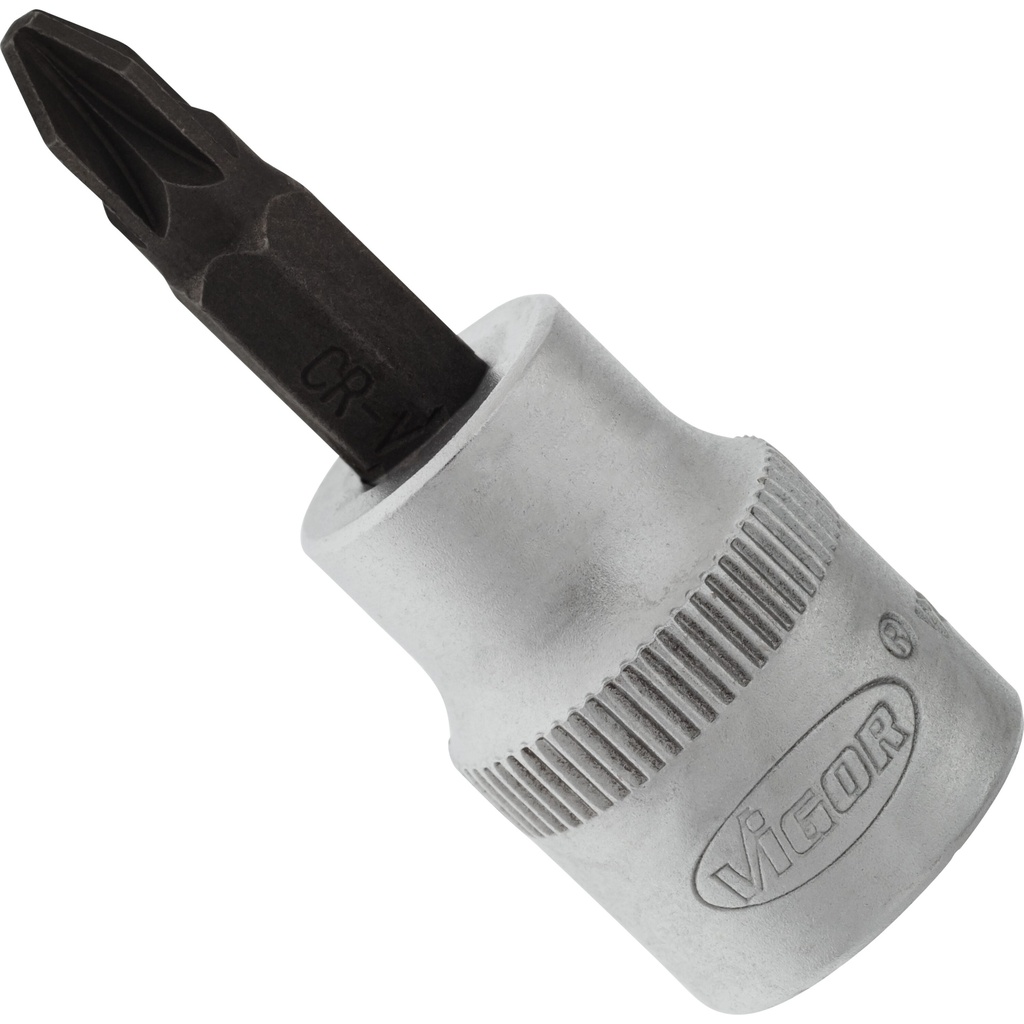 Atsuktuvo galvutė 3/8 col. - dydis PZ2 (V2290N, VIGOR)