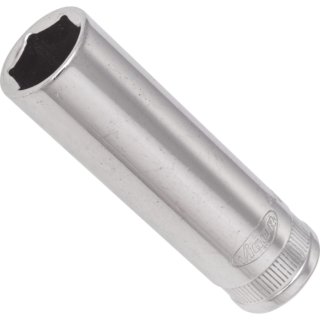 Long 6-point socket 3/8" 13 mm (V2311N, VIGOR)
