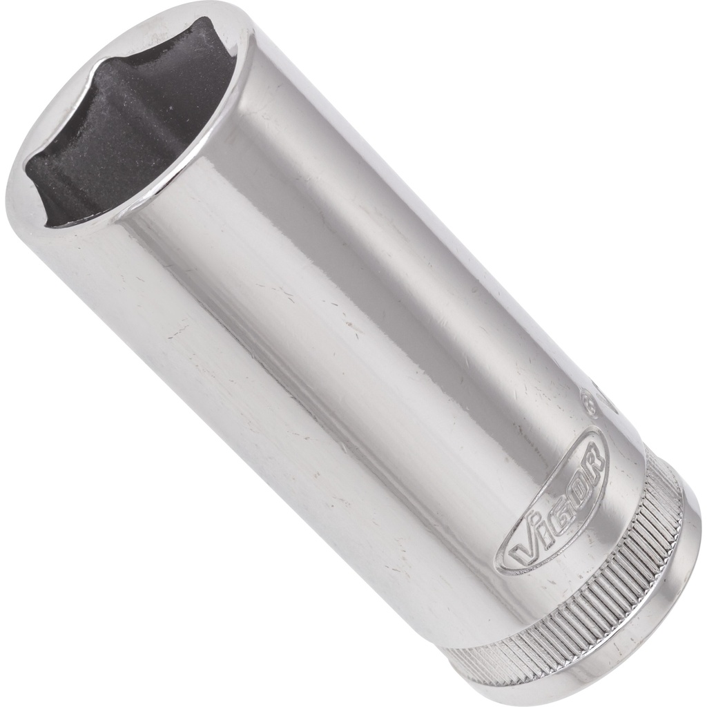 Ilga 6-briaunė galvutė 3/8" 19 mm (V2315N, VIGOR)