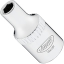 6-point socket 1/4" 4 mm (V2413N, VIGOR)
