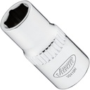 6-point socket 1/4" 7 mm (V2419N, VIGOR)