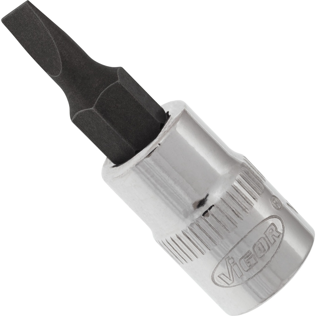 Uzgaļu muciņa 1/4 collas plakanā 0,8 x 4 mm (V2427N, VIGOR)