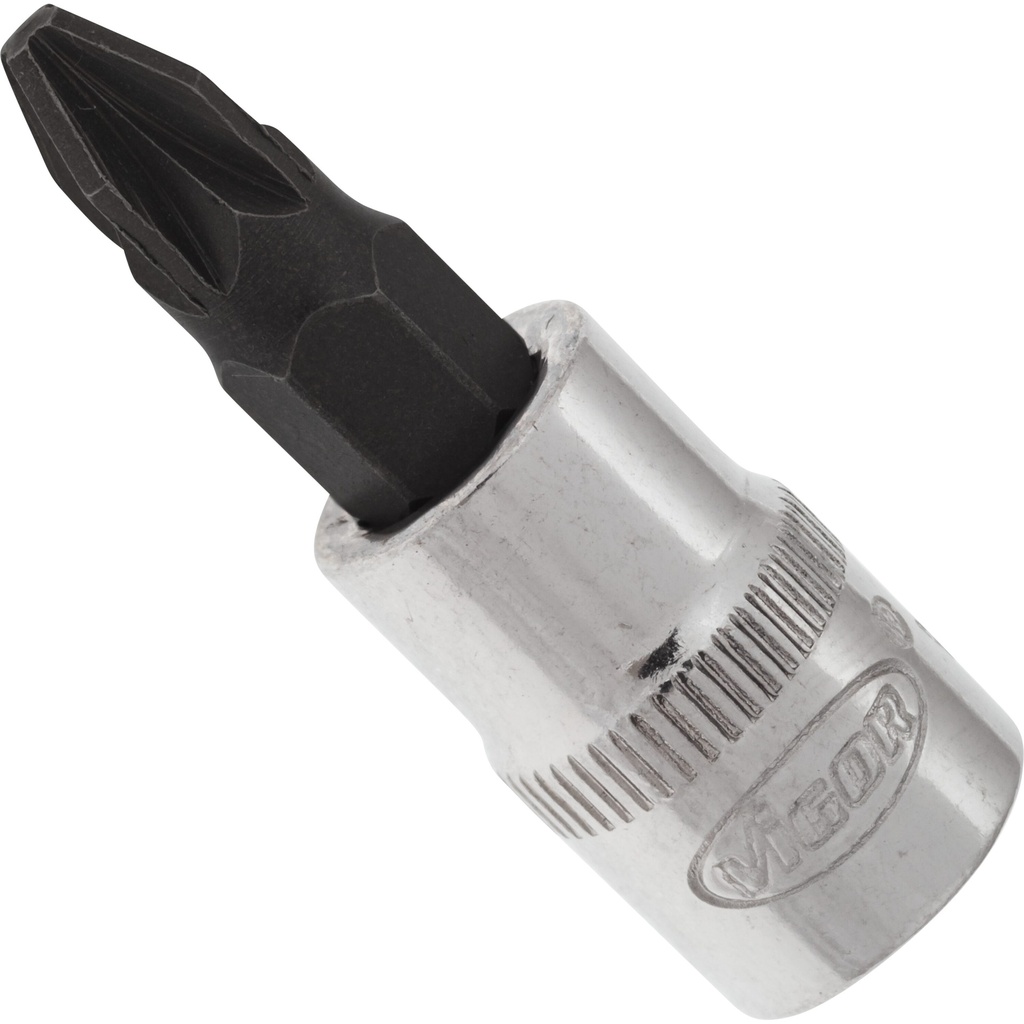 Atsuktuvo galvutė 1/4 col. - dydis PZ2 (V2440N, VIGOR)