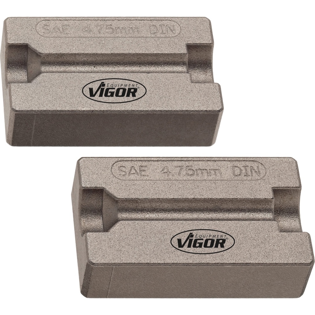 Set of gripping jaws 4.75 mm (V2540, VIGOR)