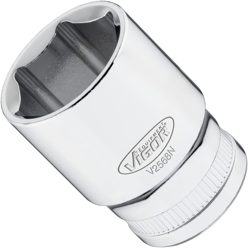 6-briaunė galvutė 1/2" 22 mm (V2568N, VIGOR)