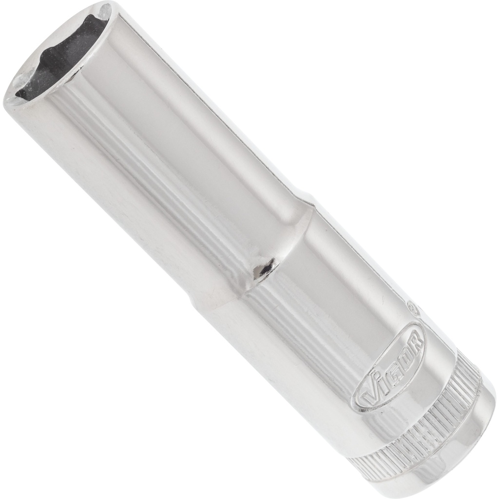 Long 6-point socket 1/2" 14 mm (V2585N, VIGOR)