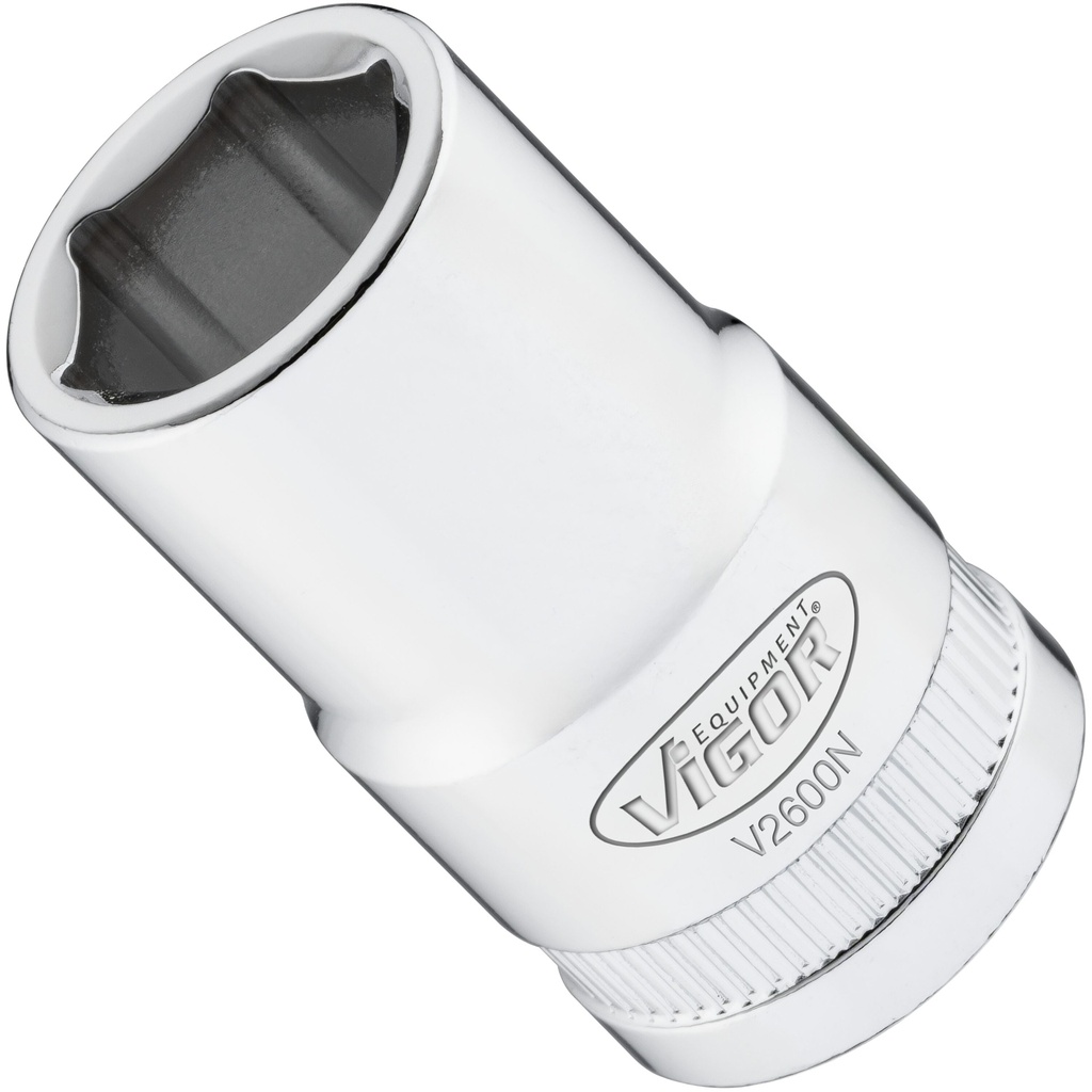 6-point socket 1/2" 14 mm (V2600N, VIGOR)