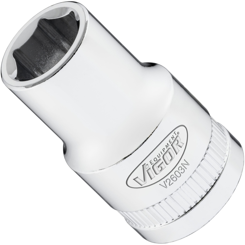 6 malu galva 3/8" 12 mm (V2603N, VIGOR)