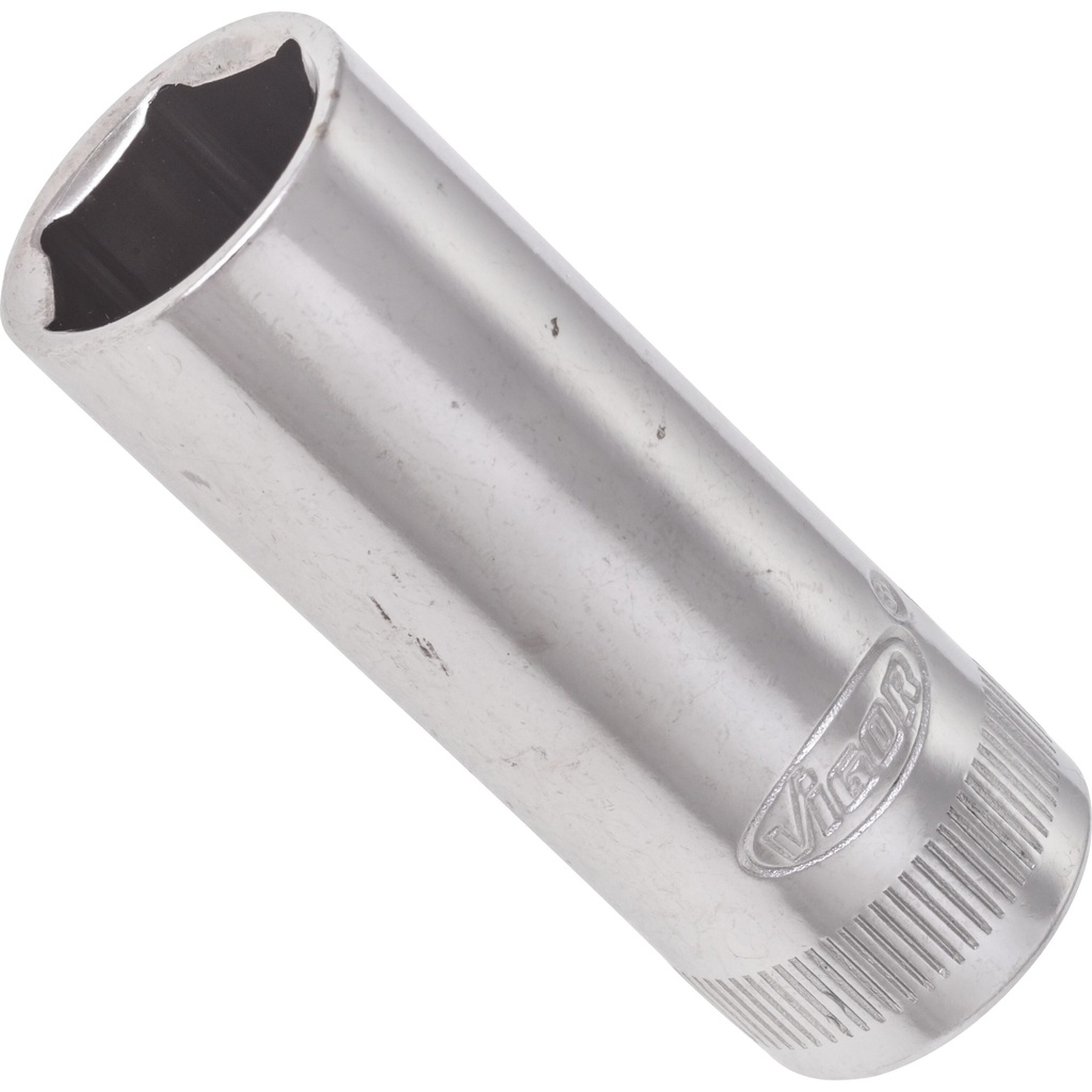 Long 6-point socket 1/4" 13 mm (V2701N, VIGOR)