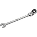 Ratcheting combination wrench with swivel head, size 9 mm (V2805, VIGOR)