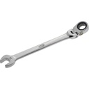 Ratcheting combination wrench with swivel head, size 11 mm (V2807, VIGOR)