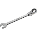 Ratcheting combination wrench with swivel head, size 12 mm (V2808, VIGOR)