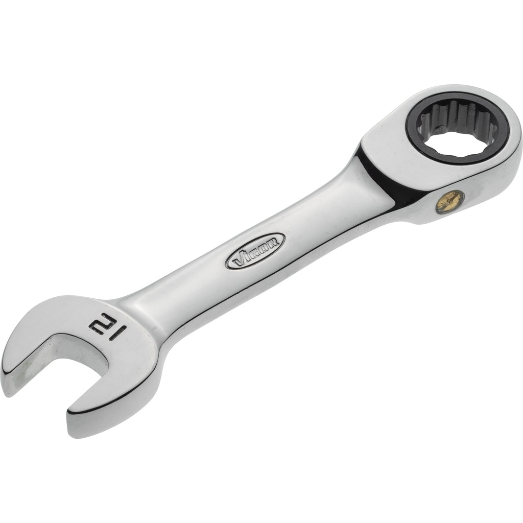 Terkšlinis kombinuotas raktas, trumpas, dydis 12 mm (V2826, VIGOR)
