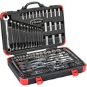 Socket set 1/4, 3/8 and 1/2 inch, 212-piece (V3277N, VIGOR)