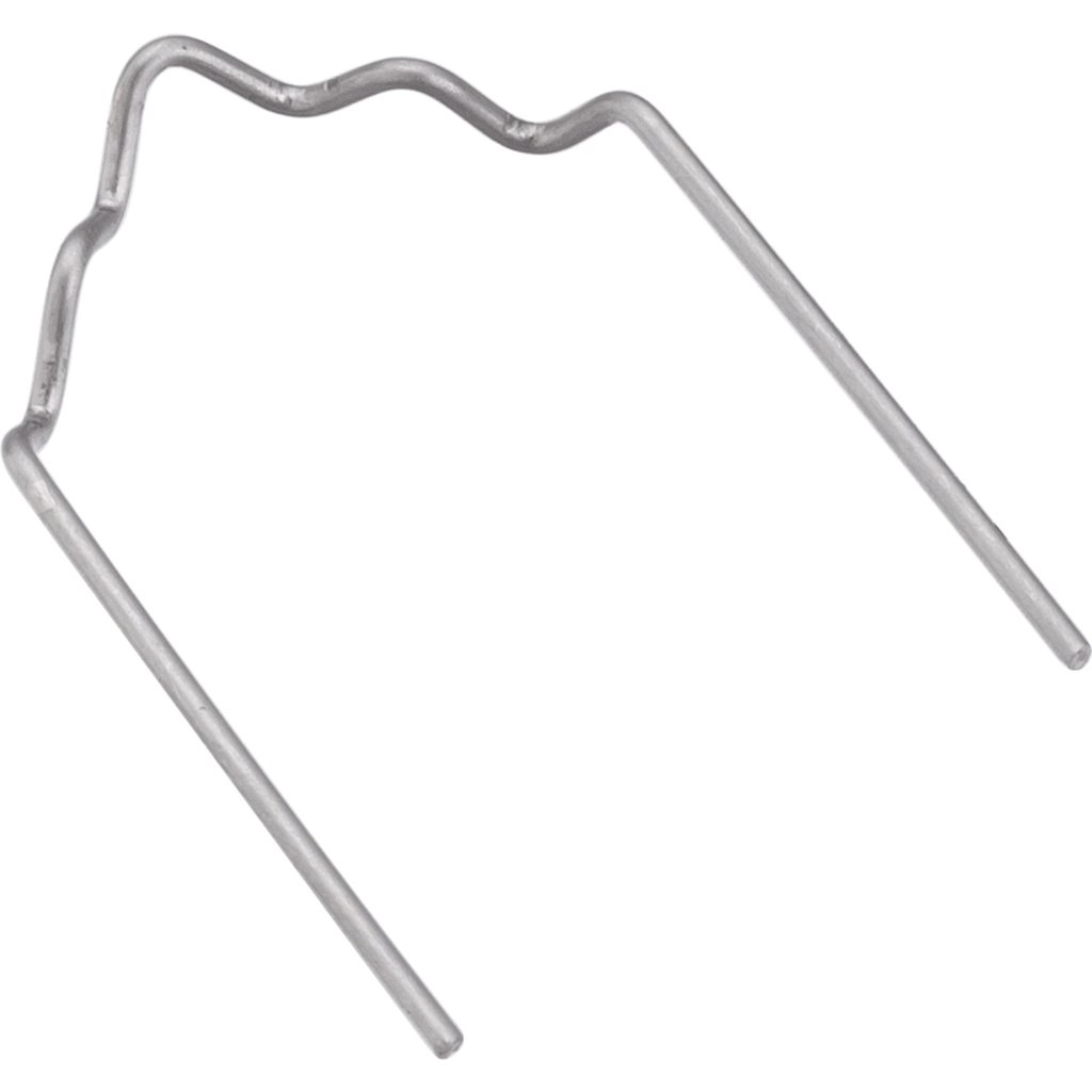 Atsarginės sąsagėlės plastiko remontui, 0,6 mm, V formos, 100 vnt. (V3671N, VIGOR)