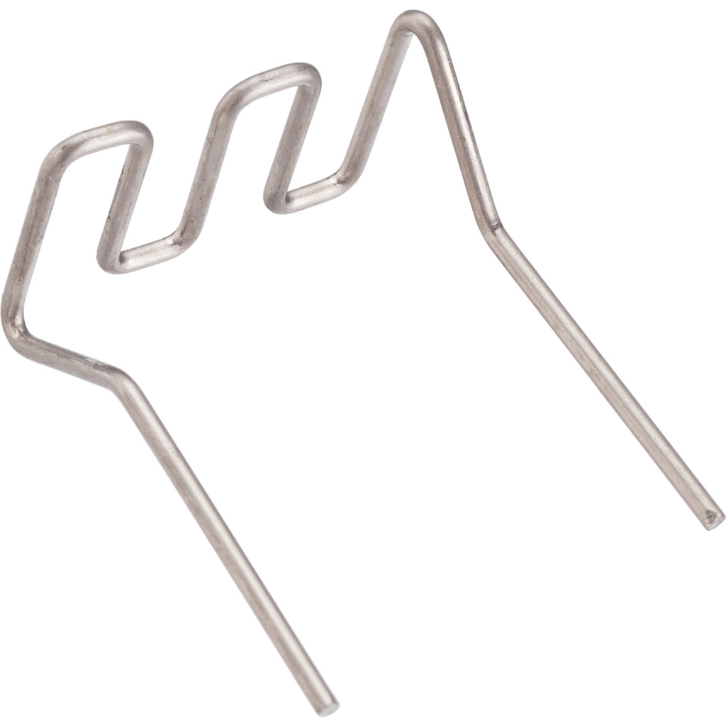 Replacement staples for plastic repair, 0.8 mm, U-shape, 100 pcs (V3677N, VIGOR)