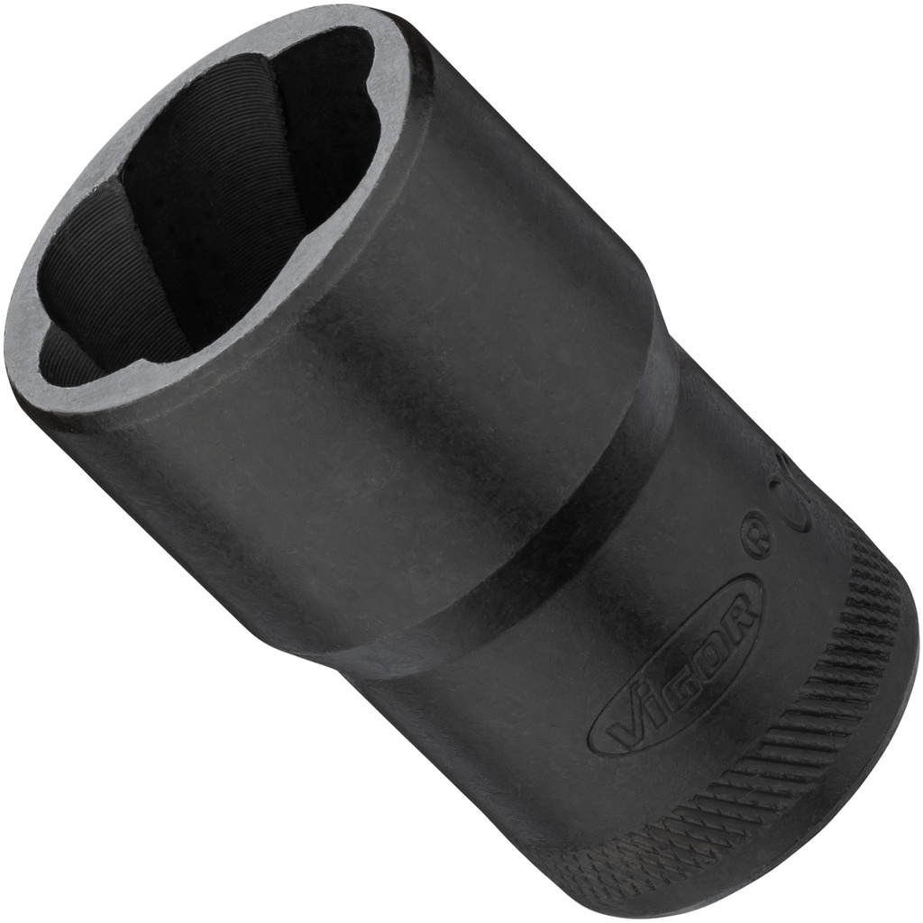 Extractor socket with spiral profile (V3743, VIGOR)
