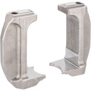 Pressure foot set for compact wheel bearing removal (V3755, VIGOR)